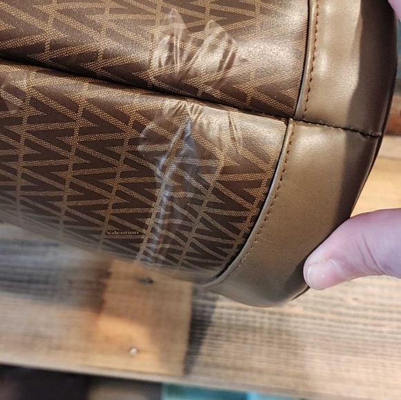 Mario Valentino Vintage brown tall bucket bag - Picture 12 of 16